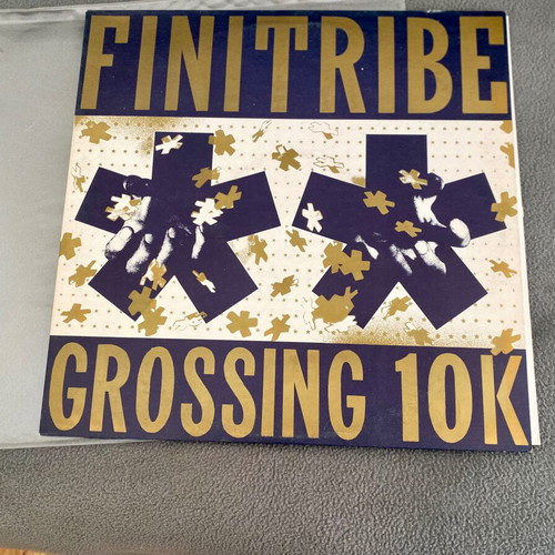 Finitribe Grossing 10K vinyl LP album like new, electronic