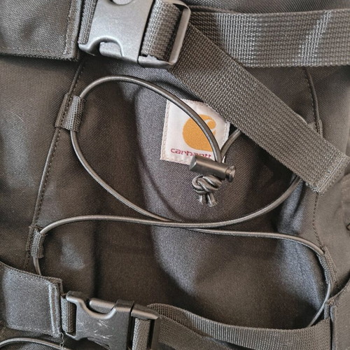 Carhartt WIP Kickflip backpack used 24.8L black