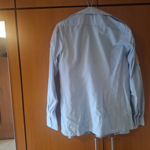 Greek Police Women's Winter Service Shirts used, 2 pieces