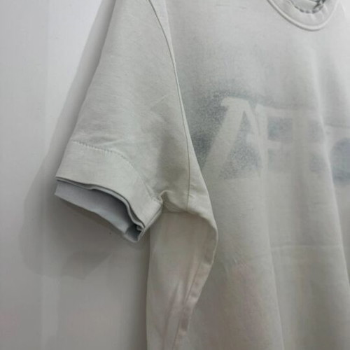 Aero white T-shirt size L like new, cotton