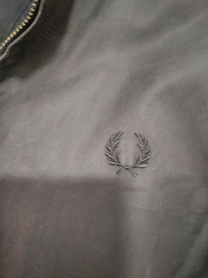 Fred Perry jacket used, size Large, blue