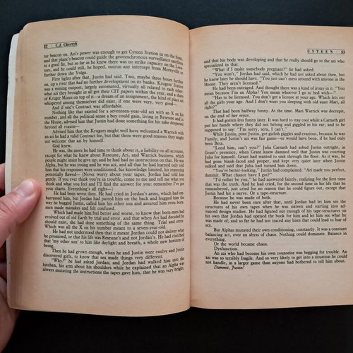 Cyteen Paperback by C.J. Cherryh used, English edition