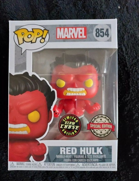 Funko Pop - Red Hulk (Chase) (Glow) #854