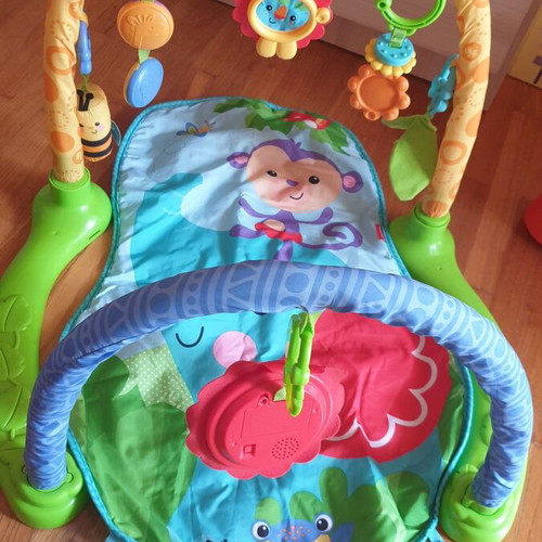 Fisher Price gym used with monkey sound