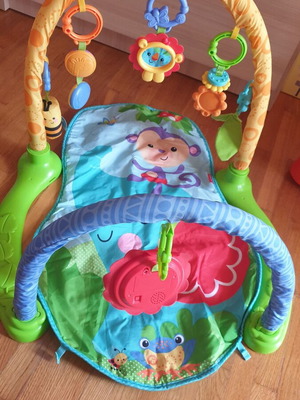 Γυμναστήριο Fisher Price μεταχειρισμένο με ήχο μαϊμού