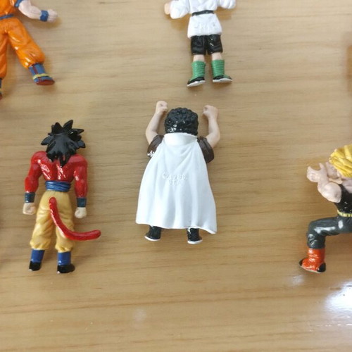 Dragonball Z Bandai 1989 figures used, set of 10, PVC