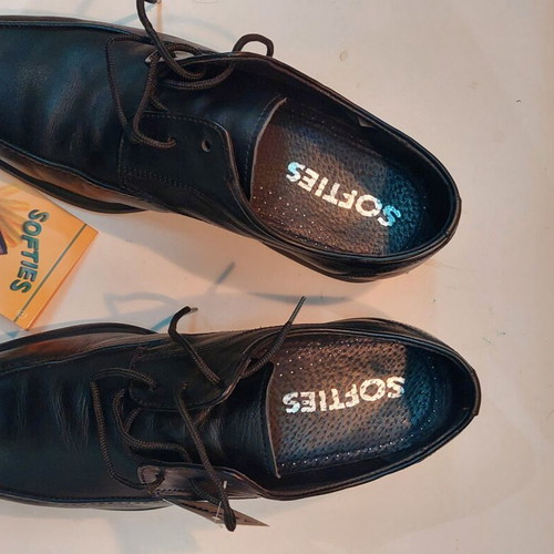 Softies shoes size 41, black moccasins