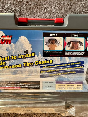 Biathlon snow chains new