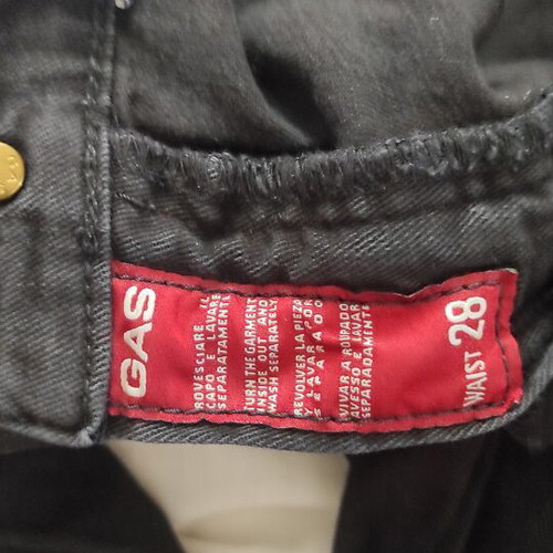 Gas black pants like new
