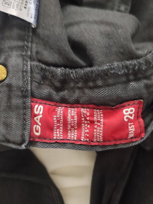 Gas black pants like new