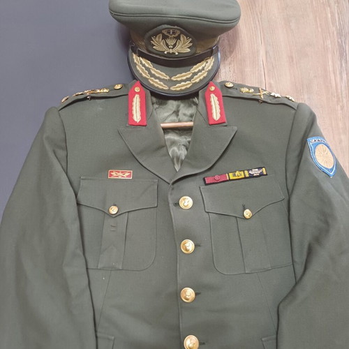 Brigadier General Uniform Jacket and Cap like new, Greek Army