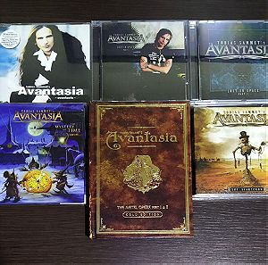 Επτά (7) CD Tobias Sammet's Avantasia The Metal Opera Pt I & II, The Scarecrow, The Mystery Of Time