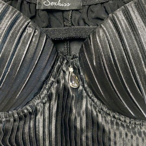 Black jumpsuit like new S/M with chest padding