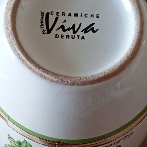 Σετ εσπρέσο Viva από Ιταλία με σχέδιο Botanic, καινούργιο