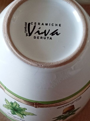 Σετ εσπρέσο Viva από Ιταλία με σχέδιο Botanic, καινούργιο