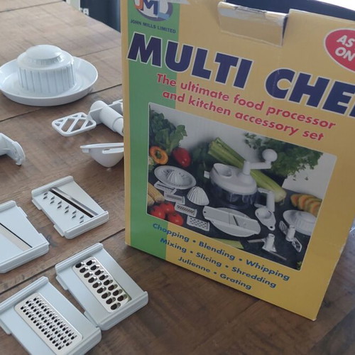 Multi Chef Multi-Functional Manual Food Processor used