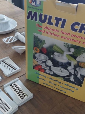 Multi Chef Multi-Functional Manual Food Processor used
