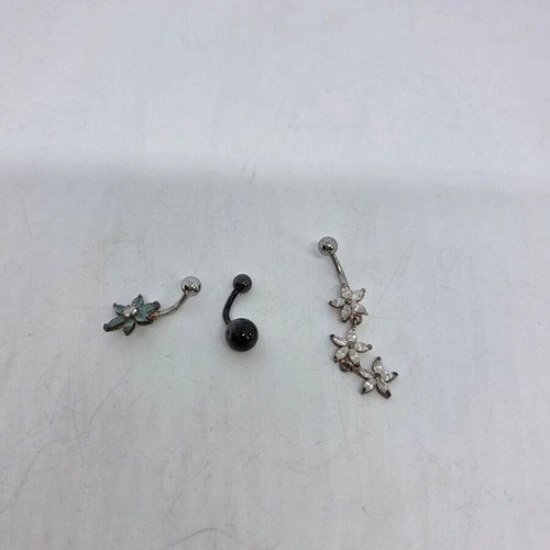 Navel Piercing Earrings used, lot