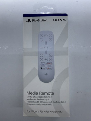 PS5 Media Remote control new, genuine sealed