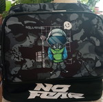 Insulated Lunch Bag no Fear Robot 21x20x15cm 5lt new
