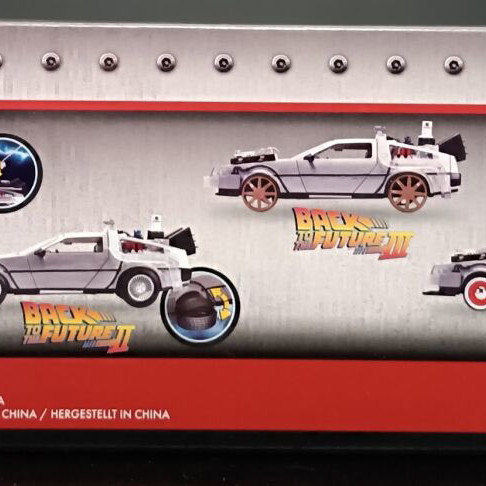 JADA Time Machine Back to the Future III new metal model 1:24