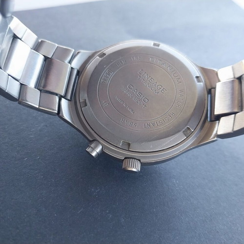 Casio Titanium Lineage Illuminator Watch like new