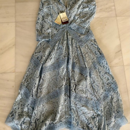 Monsoon dress light blue new size M