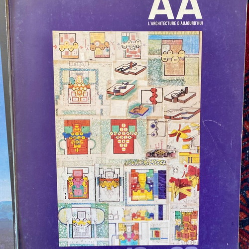 AA L'architecture d'aujourd'hui architectural magazine 5 used issues 1975