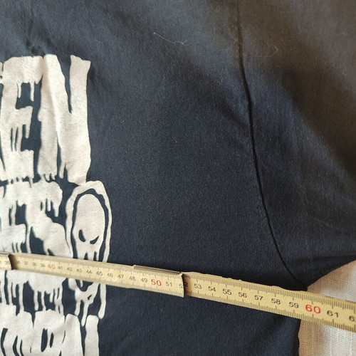 Sacrificial Slaughter band T-shirt XL, Fruit of the Loom heavy cotton, signed