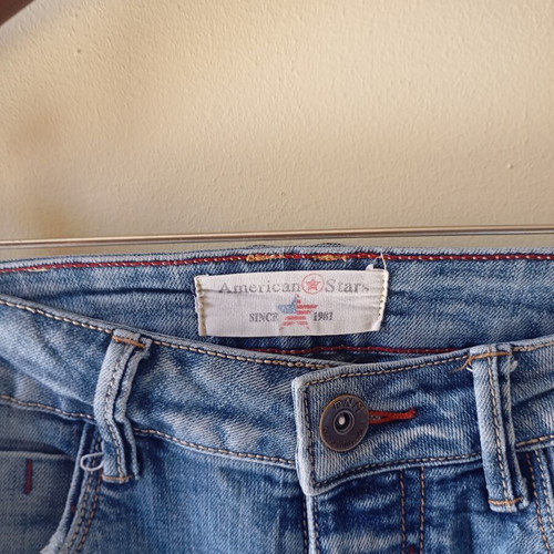 Ανδρικό παντελόνι τζιν Denim, μέγεθος W32, γκρι