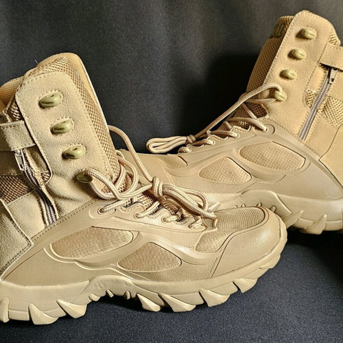 Hunting boots new, sand color, size 39, for fishing and camping