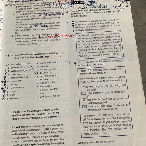 Workbook Upstream Proficiency students book used