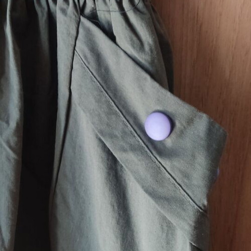Khaki skirt Large with lining like new