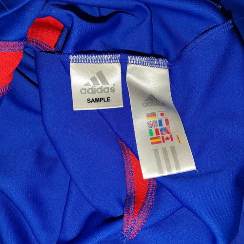 France 2006 Football Jersey Adidas Sample used, Large