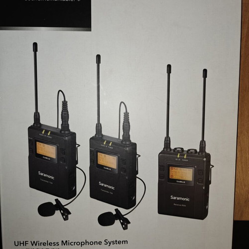 Saramonic UWMIC9 Wireless Dynamic Microphone Set like new
