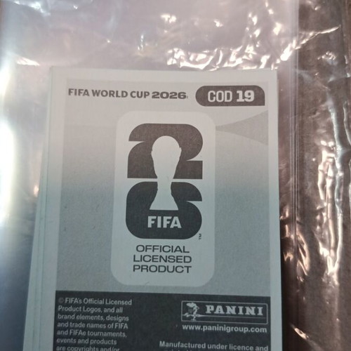 Panini FIFA World Cup 2026 sticker like new