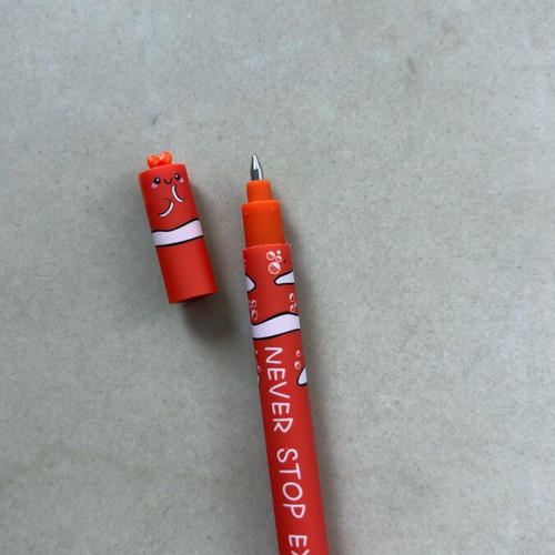 Erasable pen new no-name with designs
