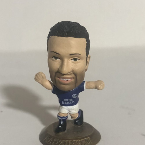 Corinthian Microstars Everton Home Radzinski MC1703 Gold Base used
