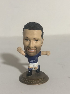 Corinthian Microstars Everton Home Radzinski MC1703 Gold Base used