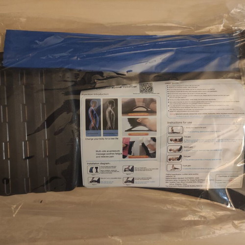 Spine and neck relief device new