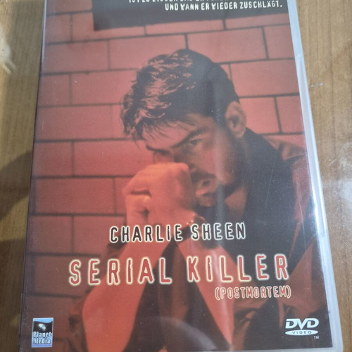 Serial Killer (Postmortem) DVD like new thriller with Charlie Sheen without Greek subtitles