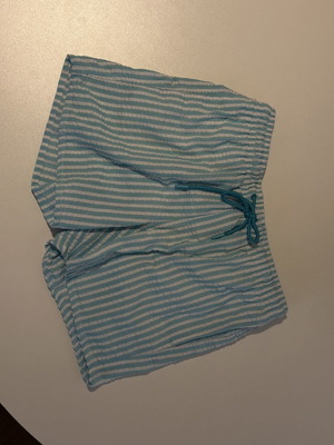 Crivit men's swim shorts new, size M, white and turquoise