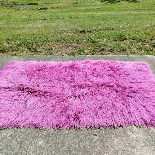 Velentza rug like new, purple pink, size 2.05x1.10