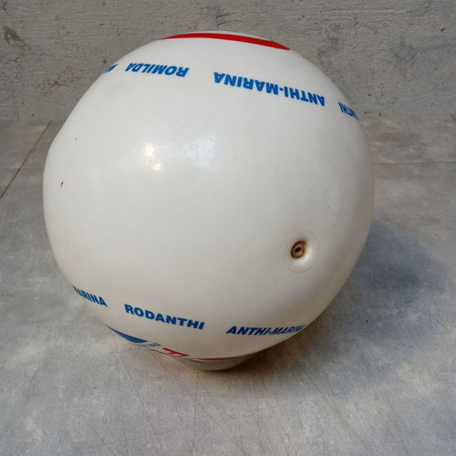 Plastic advertising ball Agoudimos Lines used, collectible 2000s