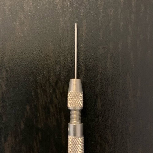 Professional watchmaker screwdriver with 4 replacement bits 0.5 like new