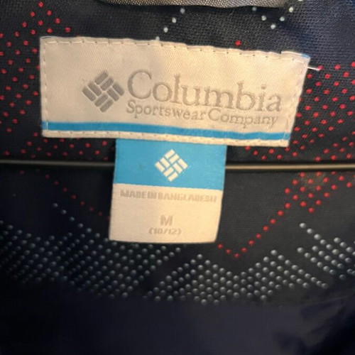 Columbia ski set like new, jacket and pants size M 10-12y