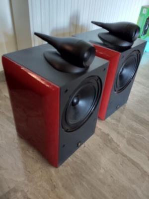 Kef speaker cabinets used, with replaced internal speakers