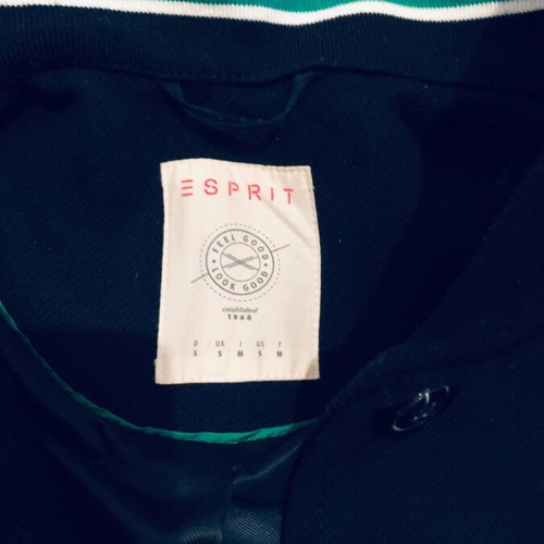 Esprit coat jacket used, size S-M, blue