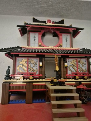 Lego Ninjago Temple of Fire like new
