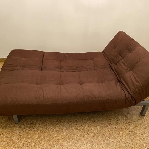 Sofa bed like new 200x120 with legs and zipper